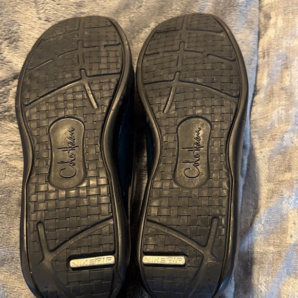 Cole Haan Blue Patent Leather Loafers - Picture 2 of 3